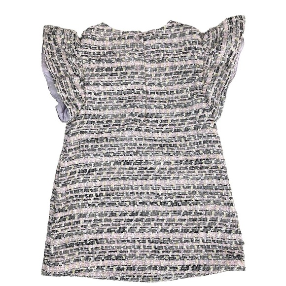 Janie and Jack Shimmer Boucle Dress Lavender Sz 4 NWT - Picture 9 of 13